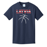 Latvia Basketball Lovers Jersey   Latvian Flag Summer Sports T Shirt Basic Youth T-shirt | Artistshot