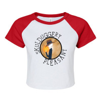 Art Skulduggery Pleasant Lover Gifts Raglan Crop Top | Artistshot