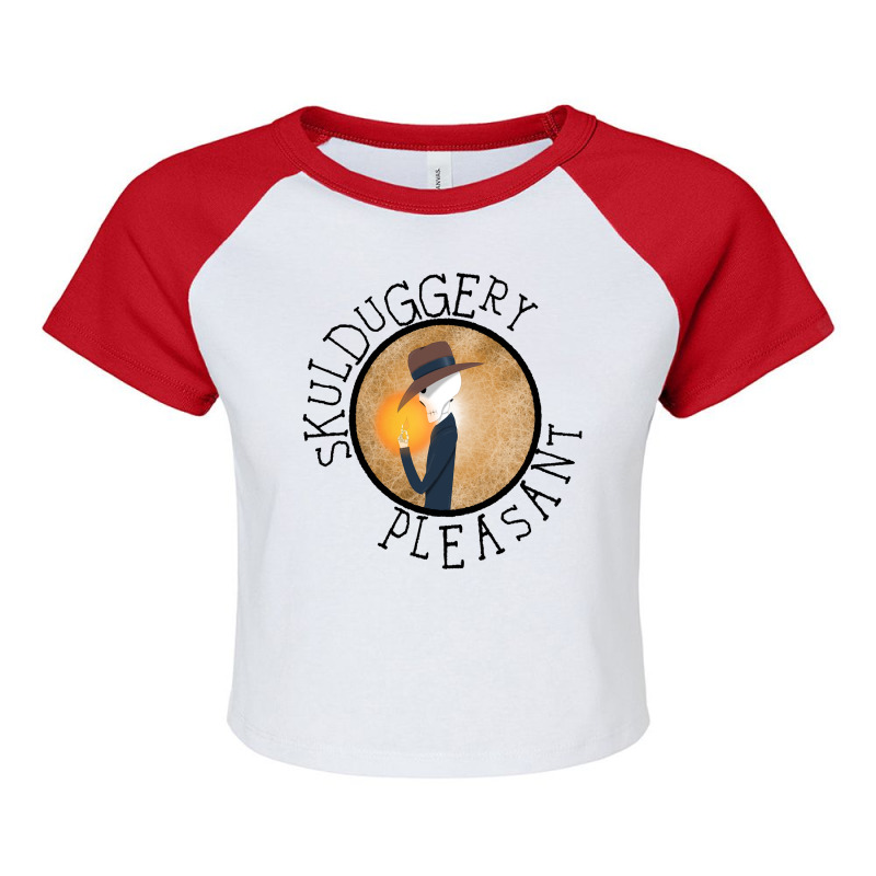 Art Skulduggery Pleasant Lover Gifts Raglan Crop Top by ArtistConner | Artistshot