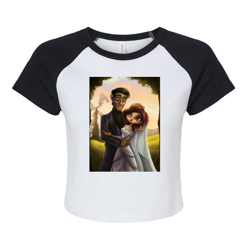 Classic Film  Scare Film Design Character Women Men Raglan Crop Top by Artist-Joselyn | Artistshot