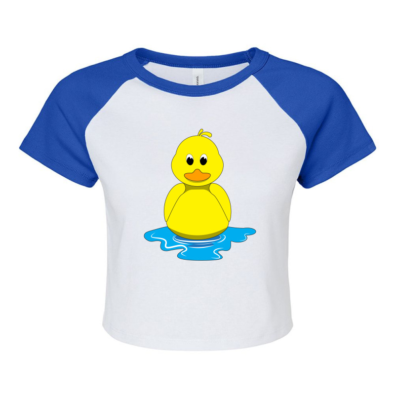 Duckling Raglan Crop Top by Wirastore | Artistshot