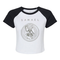 Guitarist T-shirt 3 (83) Raglan Crop Top | Artistshot