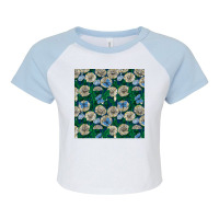 Dandelion T  Shirt Dandelion Medow T  Shirt Raglan Crop Top | Artistshot