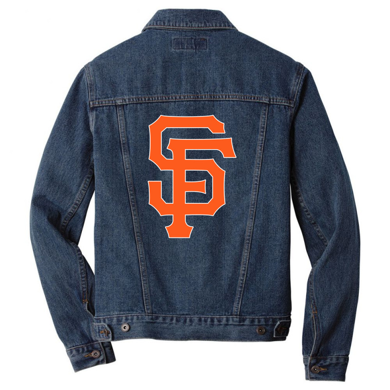 The Gints Baseball Men Denim Jacket by MeLoveBall | Artistshot