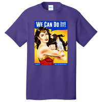 Wonder Riveter Basic T-shirt | Artistshot