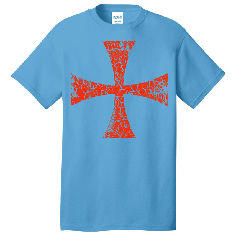 Knights Templar Cross Order Of Solomon's Temple Crusader Basic T-shirt | Artistshot