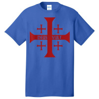 Crusader Christianity Deus Vult God Will T Shirt Basic T-shirt | Artistshot