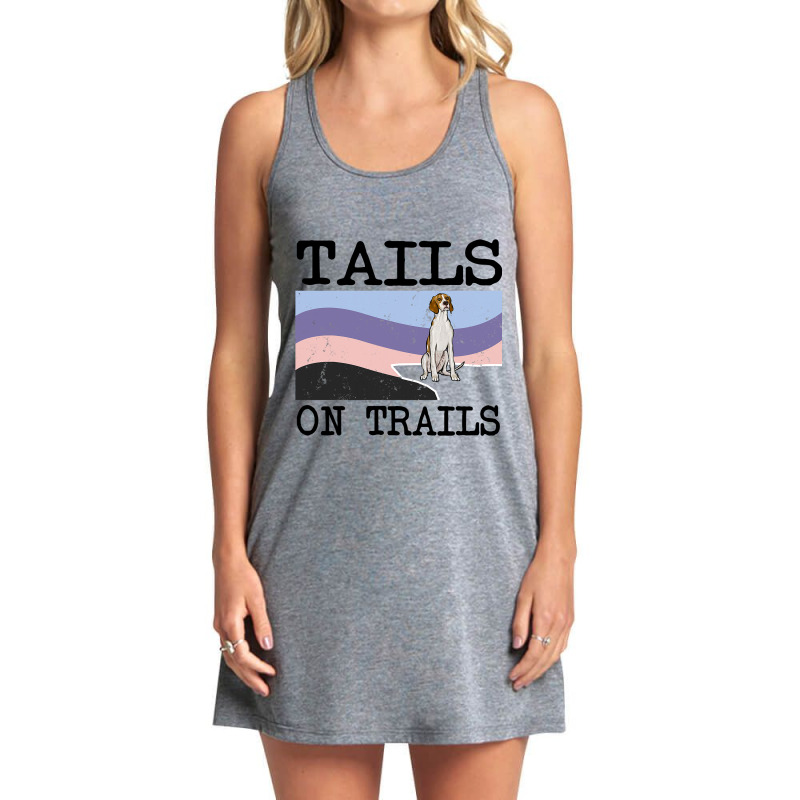 Irish Terrier Tails On Trails Funny Dog Hiking 8 Tank Dress by GwendalyForsberg | Artistshot