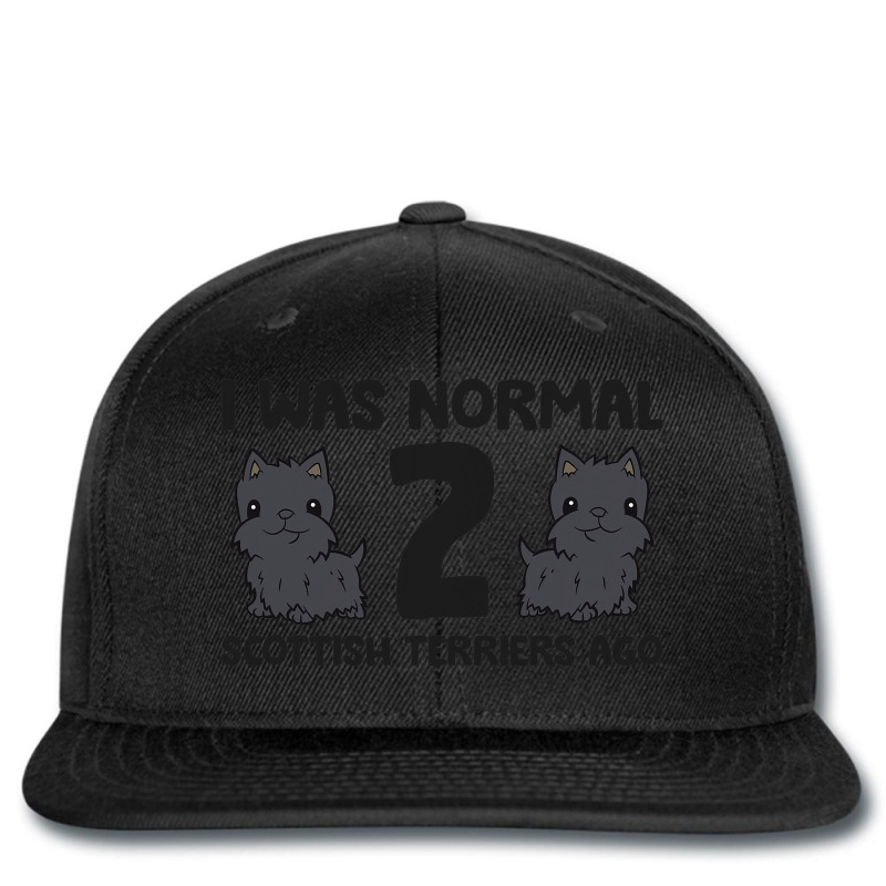 I Was Normal 2 Scottish Terriers Ago Printed hat by YadrielCarballo | Artistshot