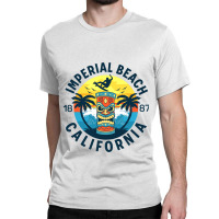 Imperial Beach California Surfing Summer Vacation Classic T-shirt | Artistshot