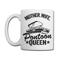 Lake Life Women Mom Mother Wife Pontoon Queen2 68 Coffee Mug | Artistshot