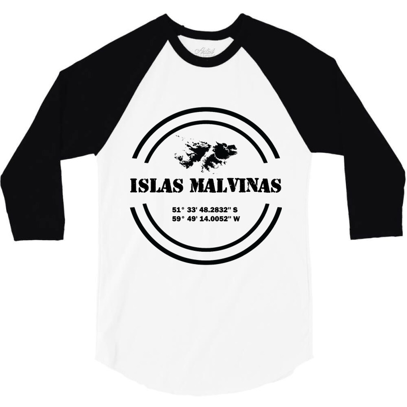 Islas Malvinas Falkland Islands 3/4 Sleeve Shirt by MasynPaulin | Artistshot