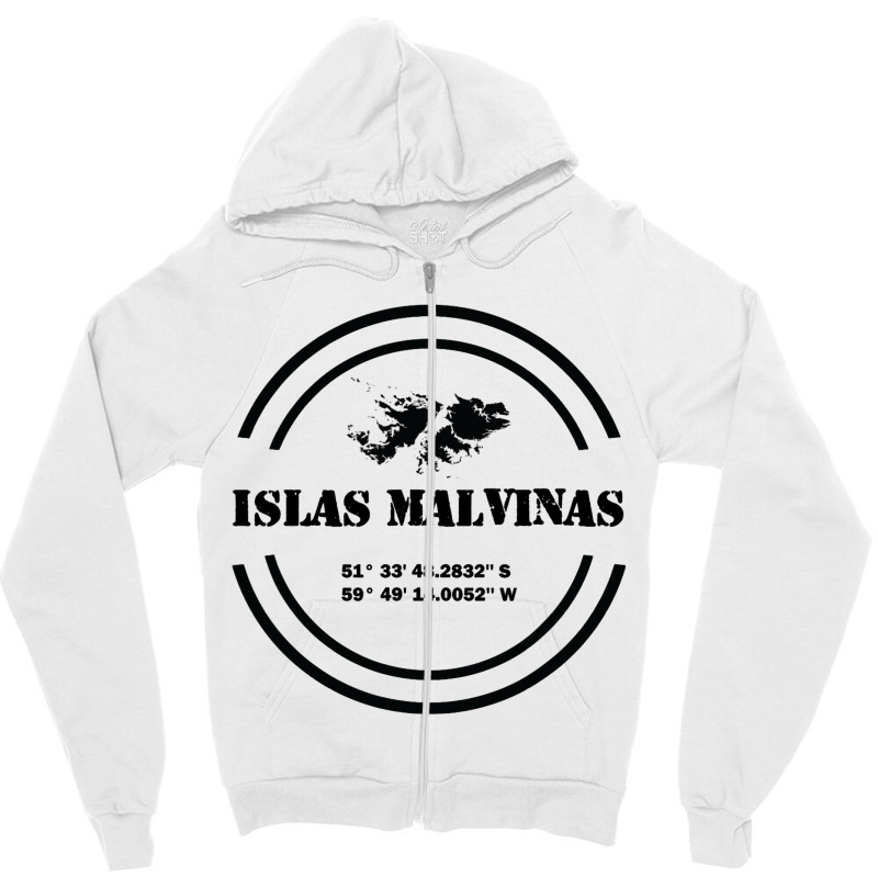 Islas Malvinas Falkland Islands Zipper Hoodie by MasynPaulin | Artistshot