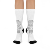 I Will Find You Mushroom Hunting Hunters Crew Socks | Artistshot