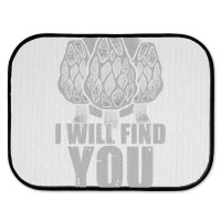 I Will Find You Mushroom Hunting Hunters Rear Car Mat | Artistshot