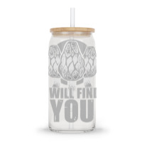 I Will Find You Mushroom Hunting Hunters Glass Tumbler | Artistshot