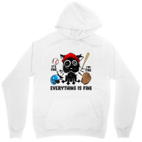 Its Fine Im Fine Everything Is Fine Baseball Seaso Unisex Hoodie | Artistshot