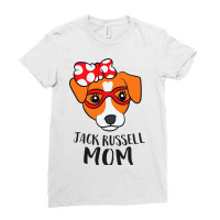 Jack Russel Terrier Mom Dog Jack Russell Mom Gift Ladies Fitted T-shirt | Artistshot