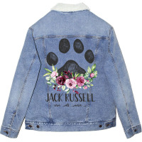 Jack Russell Shirt Dog Mom Gifts 3 Unisex Sherpa-lined Denim Jacket | Artistshot