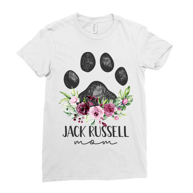 Jack Russell Shirt Dog Mom Gifts 3 Ladies Fitted T-Shirt by BreydenKhoury | Artistshot