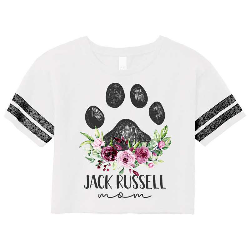 Jack Russell Shirt Dog Mom Gifts 3 Scorecard Crop Tee by BreydenKhoury | Artistshot