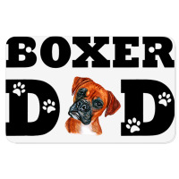 Mens Boxer Dad Boxer Dog Daddy Atv License Plate | Artistshot