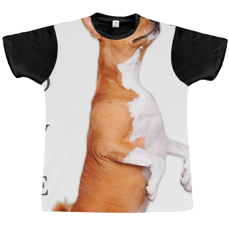 Love Basenji Shirt Dog Mom Dad Puppy Cute Pet Vale Graphic T-shirt | Artistshot