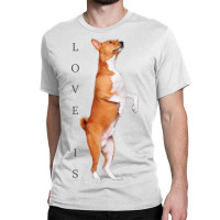 Love Basenji Shirt Dog Mom Dad Puppy Cute Pet Vale Classic T-shirt | Artistshot