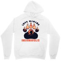 Love Hiking Indianapolis Indiana Camping Nature Cl Unisex Hoodie | Artistshot