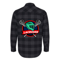 Lacrosse Lax Helmet Sticks Lax Sports Team Game Flannel Shirt | Artistshot