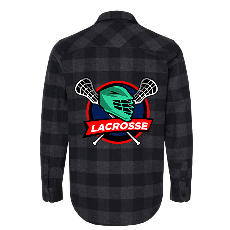 Lacrosse Lax Helmet Sticks Lax Sports Team Game Flannel Shirt | Artistshot