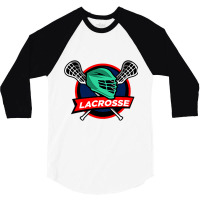 Lacrosse Lax Helmet Sticks Lax Sports Team Game 3/4 Sleeve Shirt | Artistshot