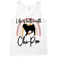 Life Better Chipoo Rainbow Dog Women Tank Top | Artistshot