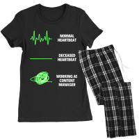 Content Manager Funny Content Writer Seo Articles Women's Pajamas Set | Artistshot