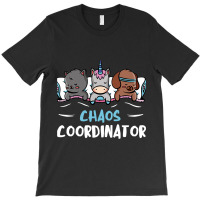 Chaos Coordinator Puppy Cat Unicorn Pet Sitter Pet T-shirt | Artistshot