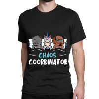 Chaos Coordinator Puppy Cat Unicorn Pet Sitter Pet Classic T-shirt | Artistshot