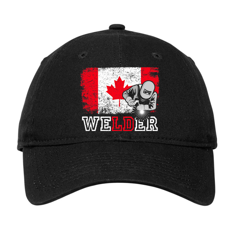 Canada Maple Leaf Metal Worker Canadian Welder Adjustable Cap by EdwardVadez | Artistshot