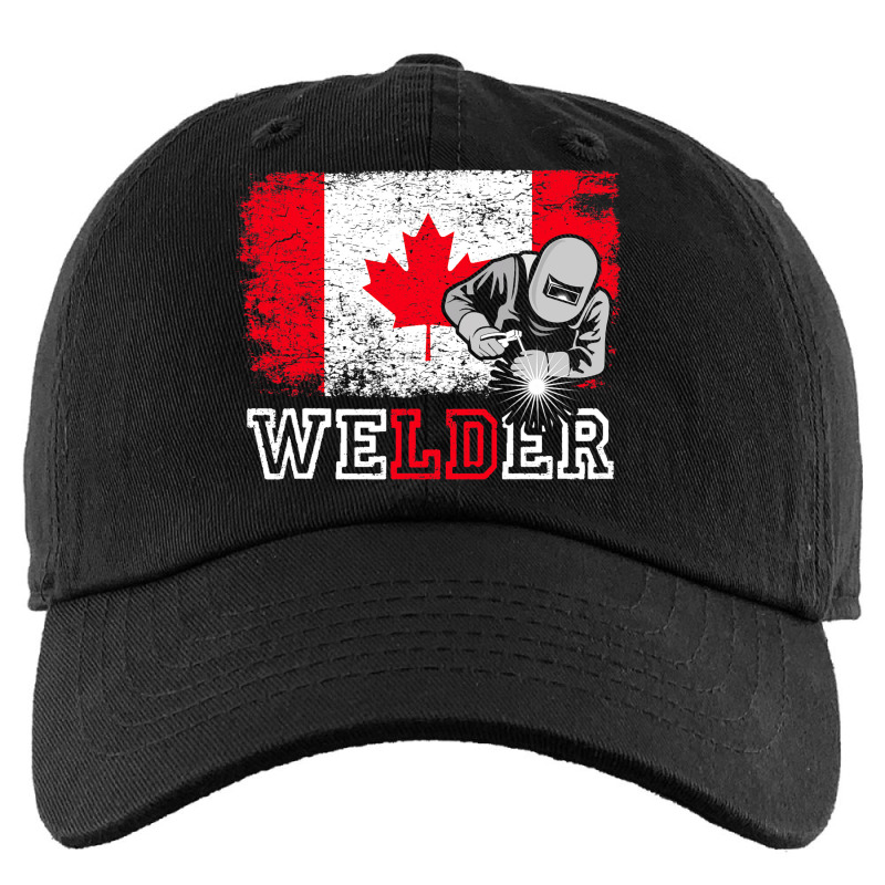 Canada Maple Leaf Metal Worker Canadian Welder Kids Cap by EdwardVadez | Artistshot