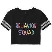 Behavior Squad Teacher Analyst Technician Therapis Scorecard Crop Tee | Artistshot