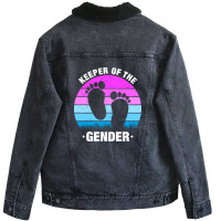 Keeper Of The Gender 2 Unisex Sherpa-lined Denim Jacket | Artistshot