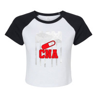 Cna Certified Nursing Assistant 17 9 Raglan Crop Top | Artistshot