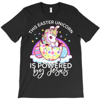 Christian Easter Unicorn Bunny Girls Kids Easter E T-shirt | Artistshot