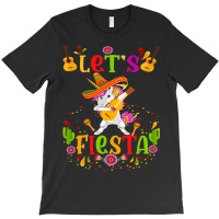 Cinco De Mayo Lets Fiesta Mexican Unicorn T-shirt | Artistshot