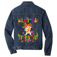 Cinco De Mayo Lets Fiesta Mexican Unicorn Men Denim Jacket | Artistshot