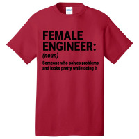 Female Engineer Basic T-shirt | Artistshot