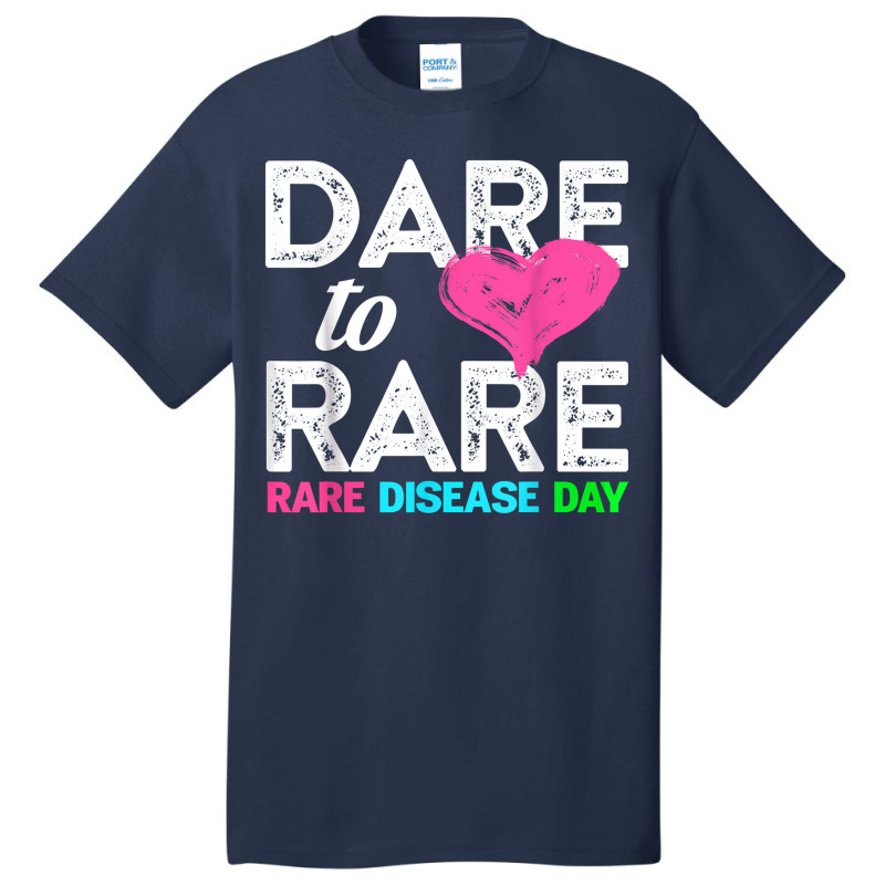 Rare Disease Day 2022 Dare To Rare Disease Day Basic T-shirt | Artistshot