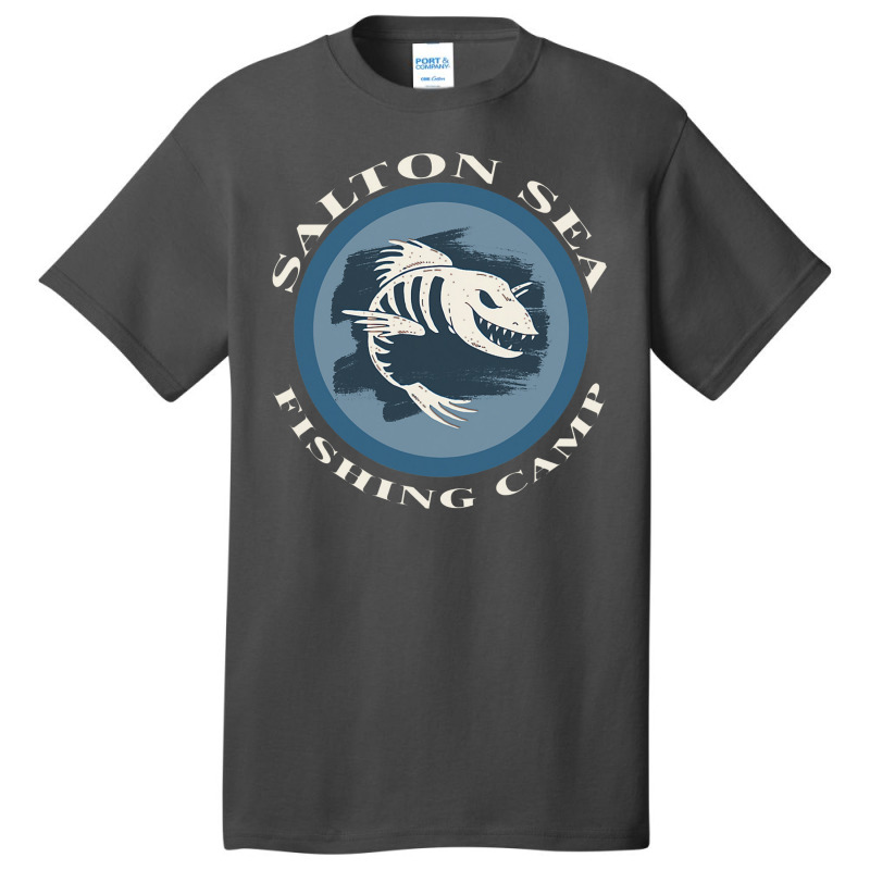 Salton Sea Bait & Fishing Camp California Souvenir Basic T-shirt | Artistshot