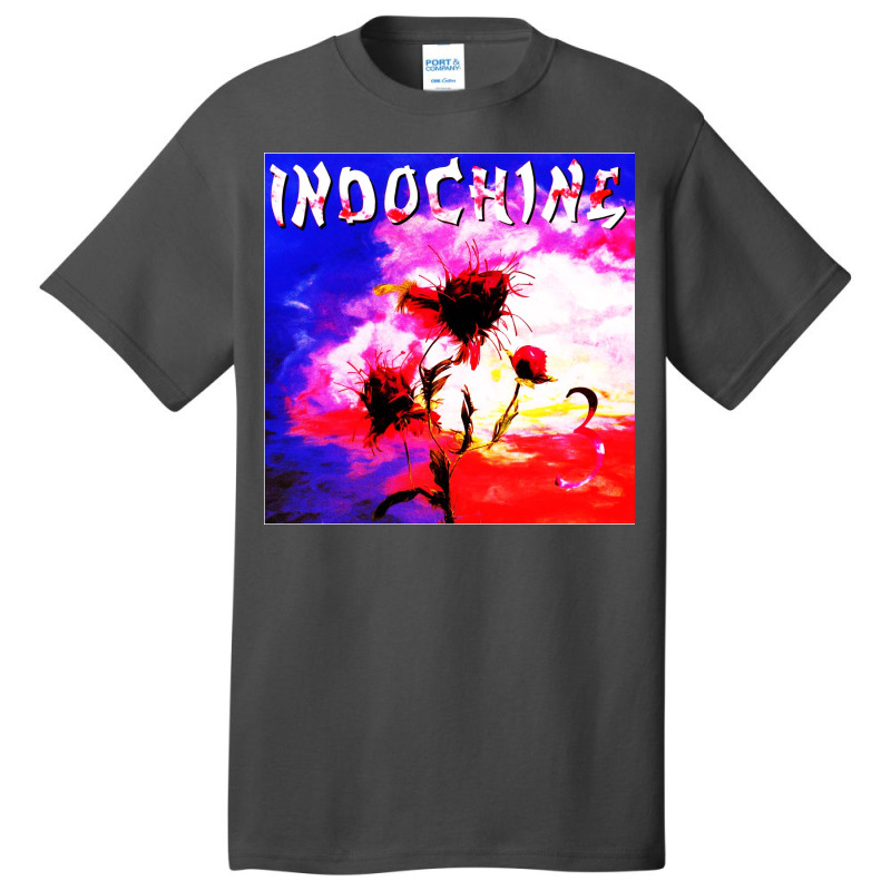 Indochine - French Pop Rock And New Wave Basic T-shirt | Artistshot