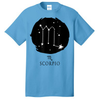 Scorpio Sign Zodiac Astrology Constellation Star T Shirt Basic T-shirt | Artistshot