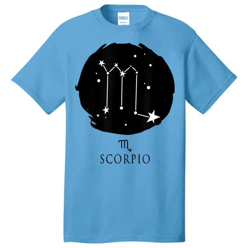 Scorpio Sign Zodiac Astrology Constellation Star T Shirt Basic T-shirt | Artistshot